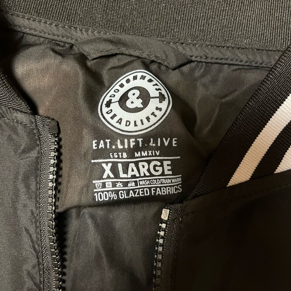Doughnuts and Deadlifts lifting club jacket - Picture 3 of 6